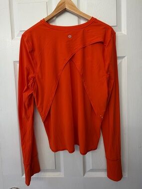 Lululemon UV Protection Fold-Over Running Long-Sleeve Shirt